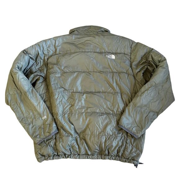 Men’s The North Face Nuptse Olive Green 550 Puffer Jacket Full Zip Size XL - Picture 2 of 6